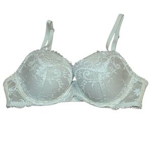 Victoria’s Secret dream angels line, Demi ivory lace bra, underwire 32C